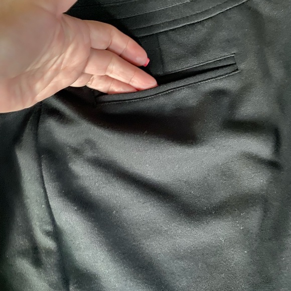 NWT GRACE DANE LEWIS Safari Ponte Skirt black s14W - Picture 6 of 7